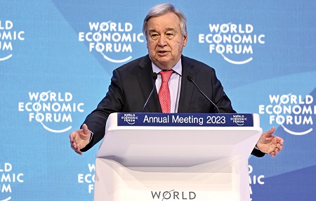 The world is plagued by perfect storm on multiple fronts: UN Chief Guterres