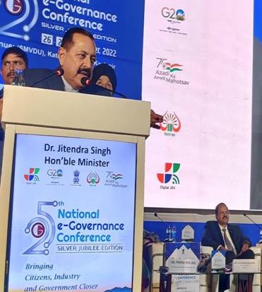 Government taking giant strides in field of IT for better delivery of governance to citizens: Dr. Jitendra Singh