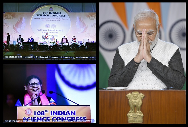 PM Modi addresses 108th Indian Science Congress; says India’s scientific community will ensure a deserving place for our country