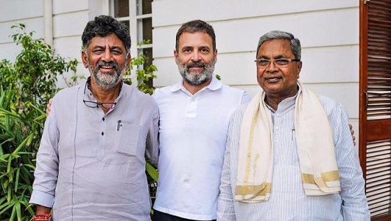 Siddaramaiah takes oath as Karnataka CM; DK Shivakumar as his deputy