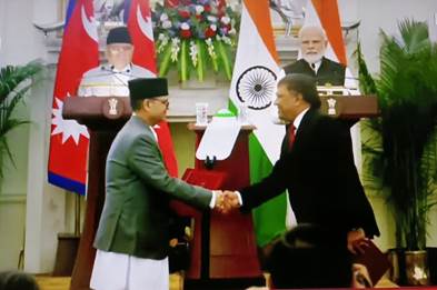 NHPC and VUCL, Nepal sign MoU for development of Phukot Karnali Hydro Electric Project in Nepal