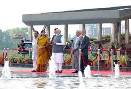 PM inaugurates International Exhibition-cum-Convention Centre complex named Bharat Mandapam
