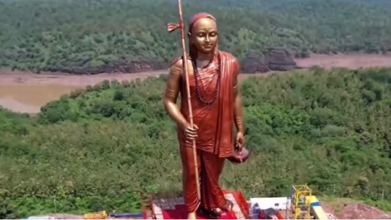 Madhya Pradesh CM Chouhan unveils 108-ft ‘Statue of Oneness’ in Omkareshwar