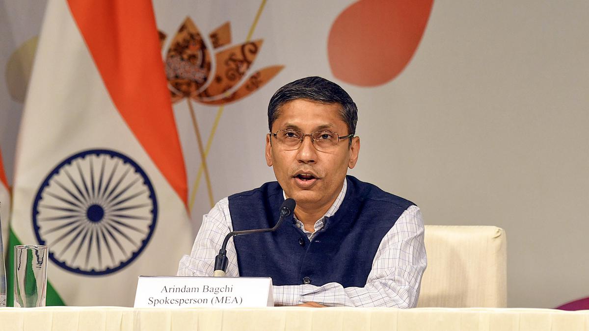 MEA spokesperson Arindam Bagchi appointed India's ambassador to UN in Geneva