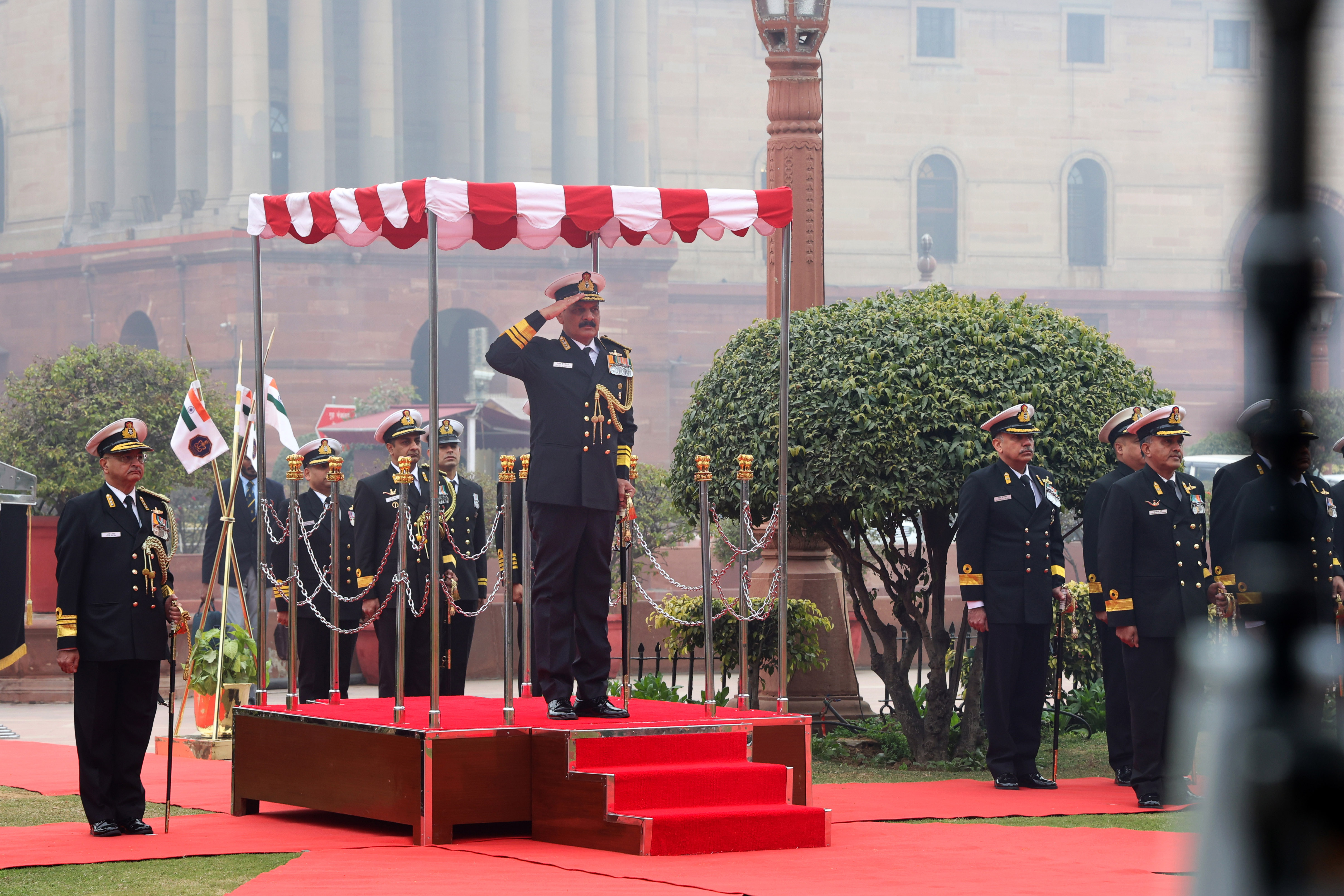 Vice Admiral Dinesh K Tripathi takes over as Vice chief of Naval Staff