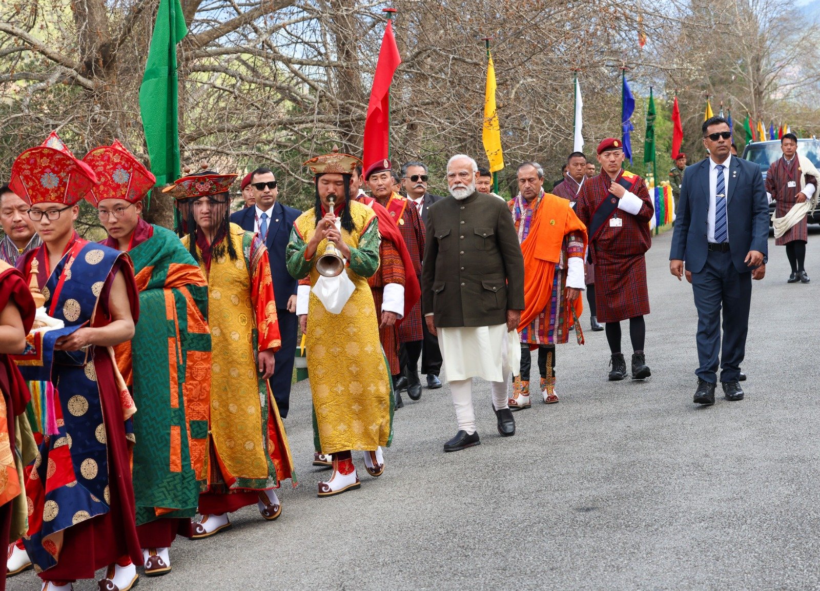 PM Modi conferred with the Order of the Druk Gyalpo