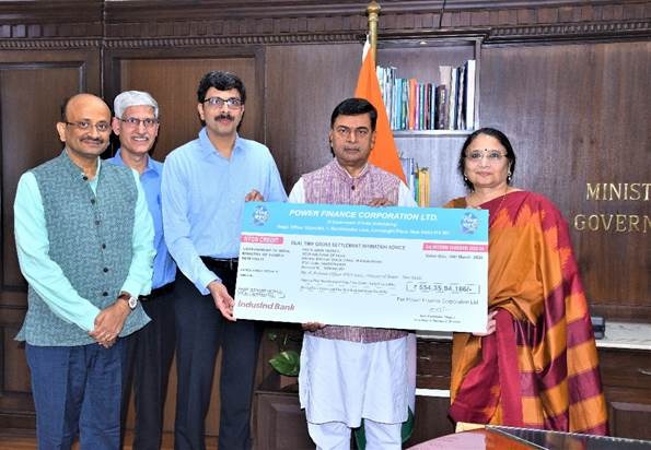 PFC pays highest-ever interim dividend of Rs. 2,033 crores to government