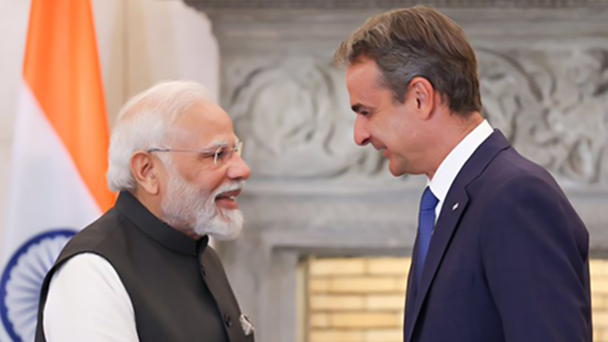 PM Modi speaks with PM of Greece Mitsotakis