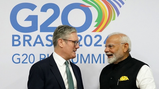 PM Modi speaks with his UK counterpart Starmer on conclusion of India-UK FTA