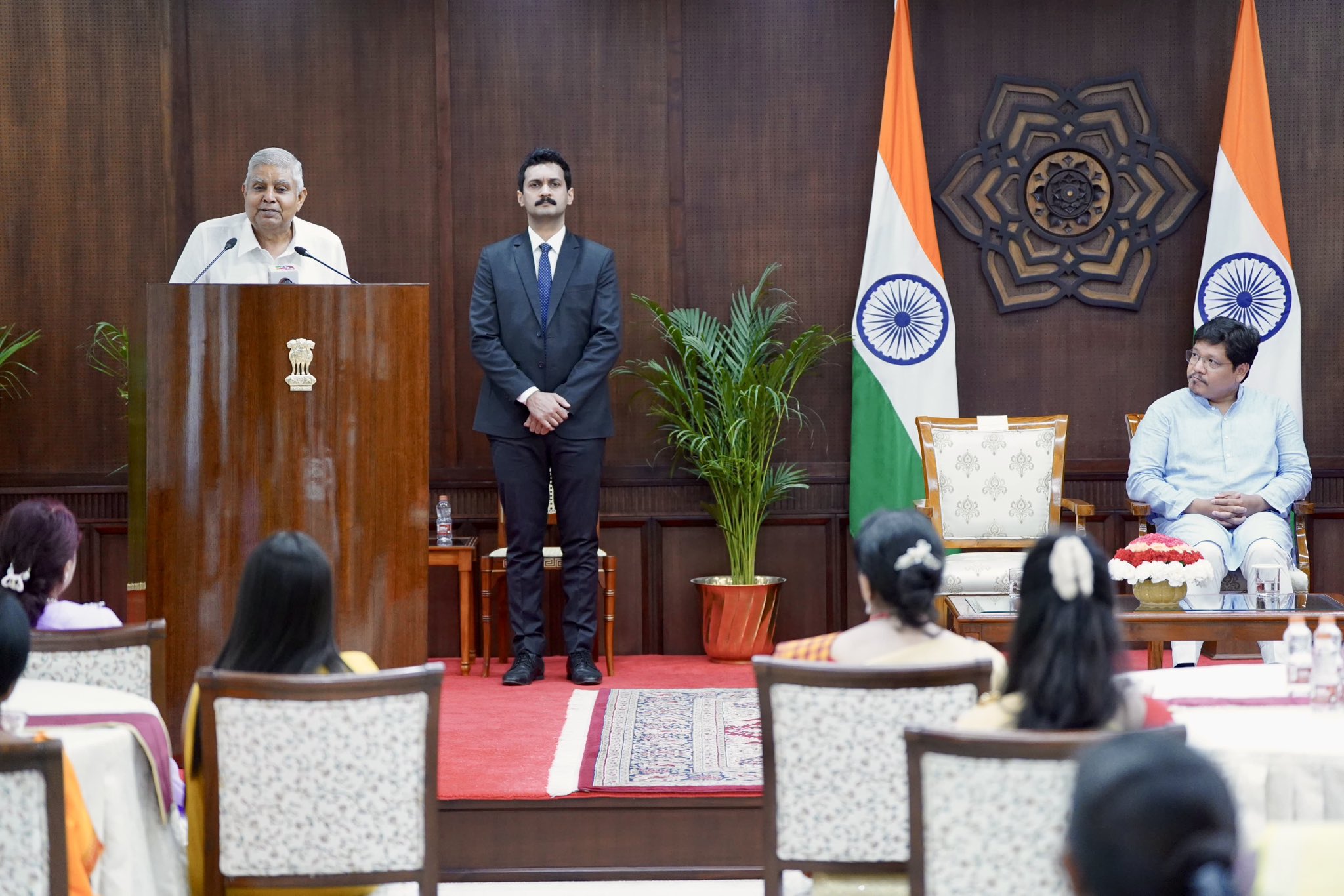 Balanced economic development and societal growth happen when women lead: Vice-President Dhankhar