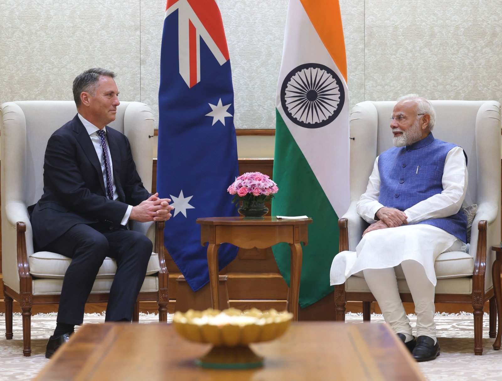 PM Modi meets Deputy PM of Australia Marles