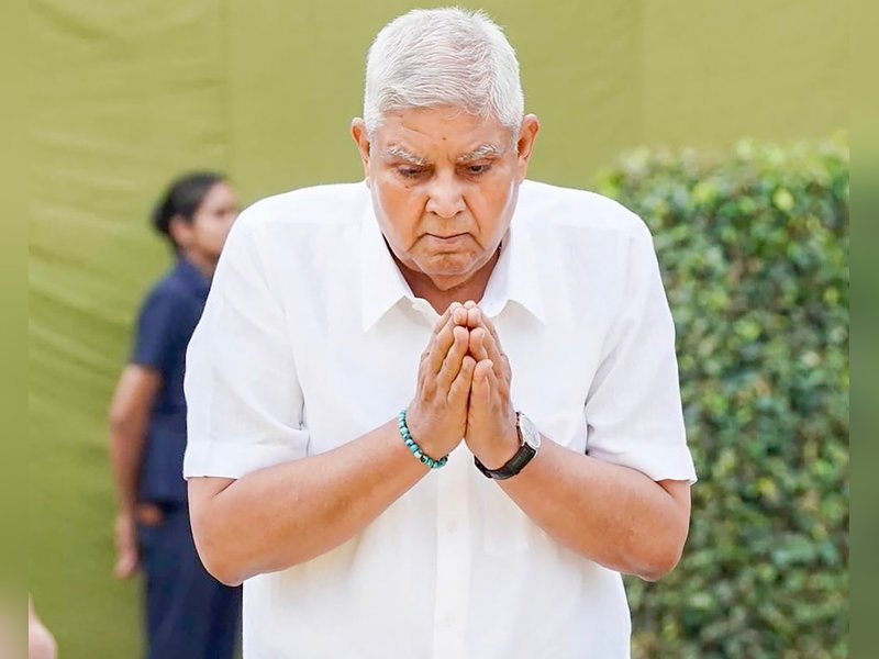 Jagdeep Dhankhar resigns as Vice-President of India