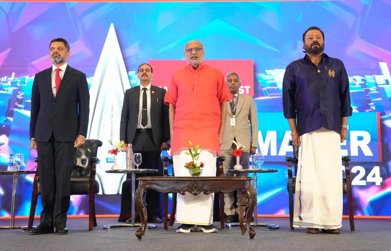 Vice-President Radhakrishnan emphasizes role of media in highlighting positive developments to inspire nation’s youth