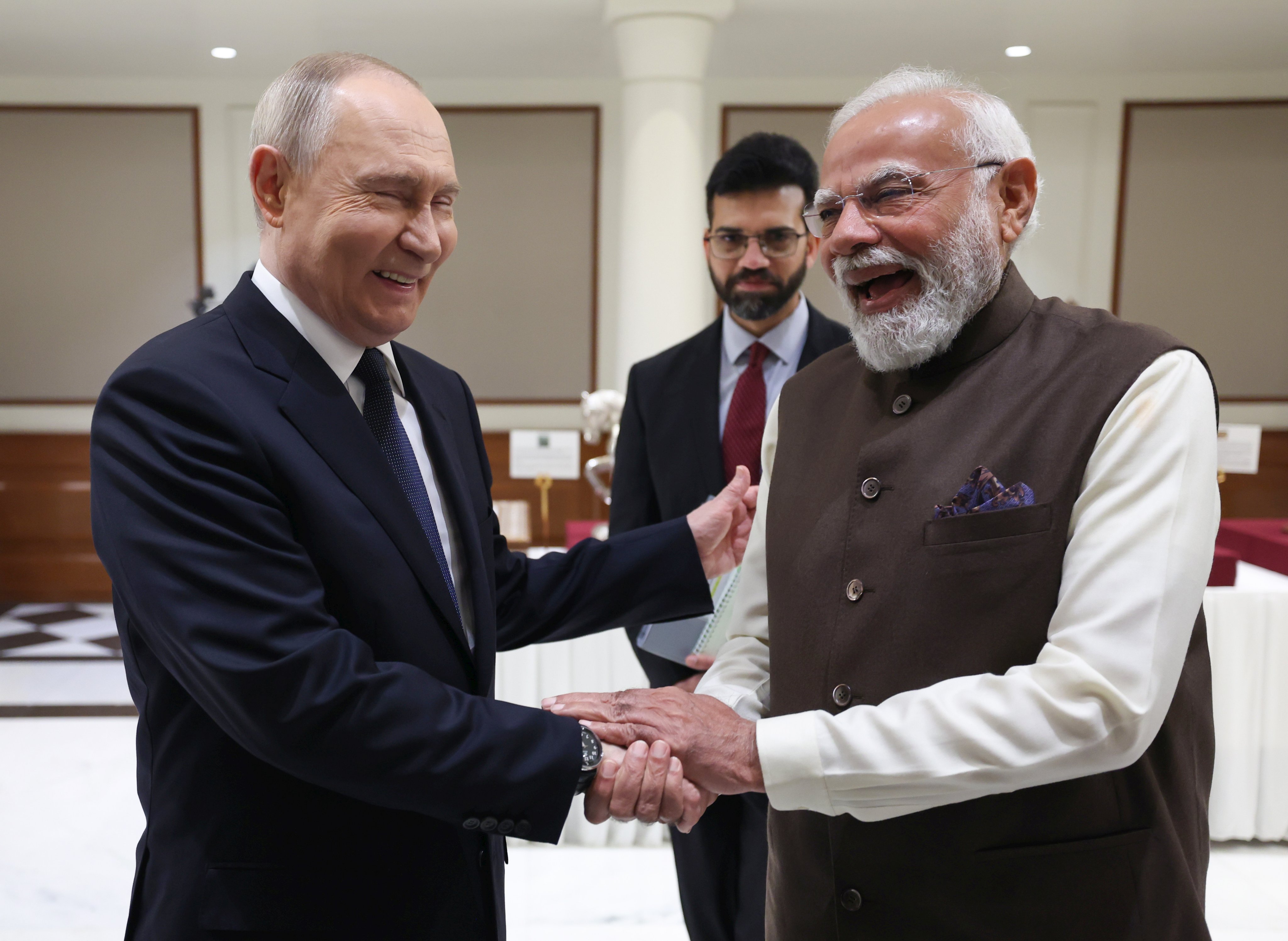 PM Modi holds talks with Russian President Putin