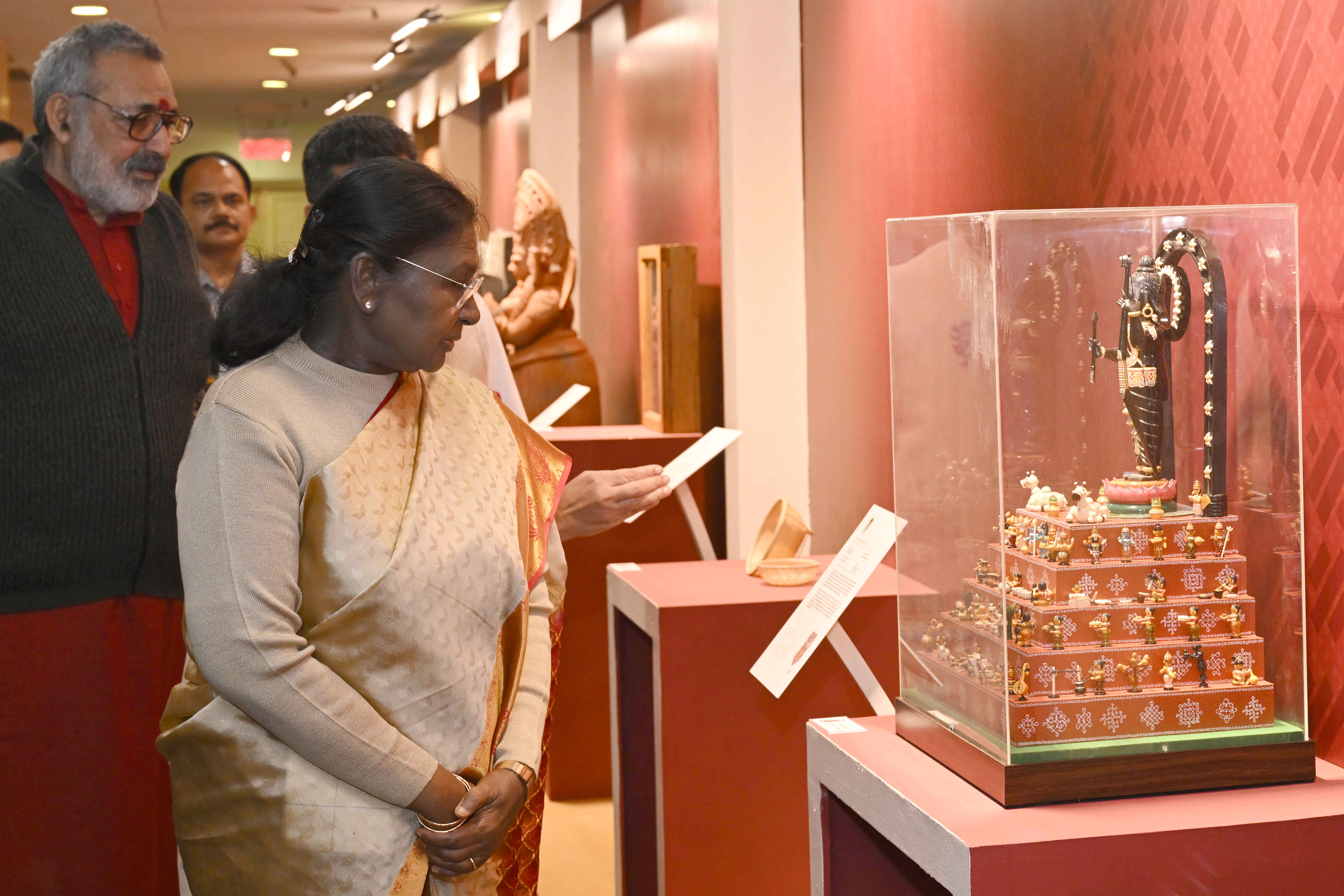 Handicrafts are not only a part of our cultural identity but also an important source of livelihood: President Murmu