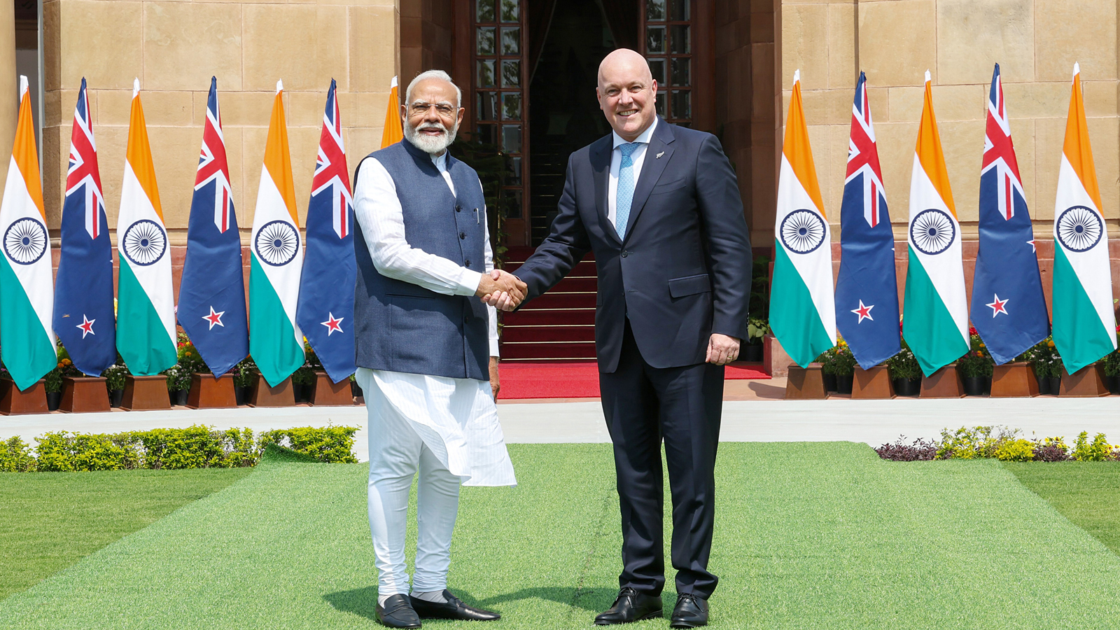 PM Modi speaks with New Zealand PM Luxon