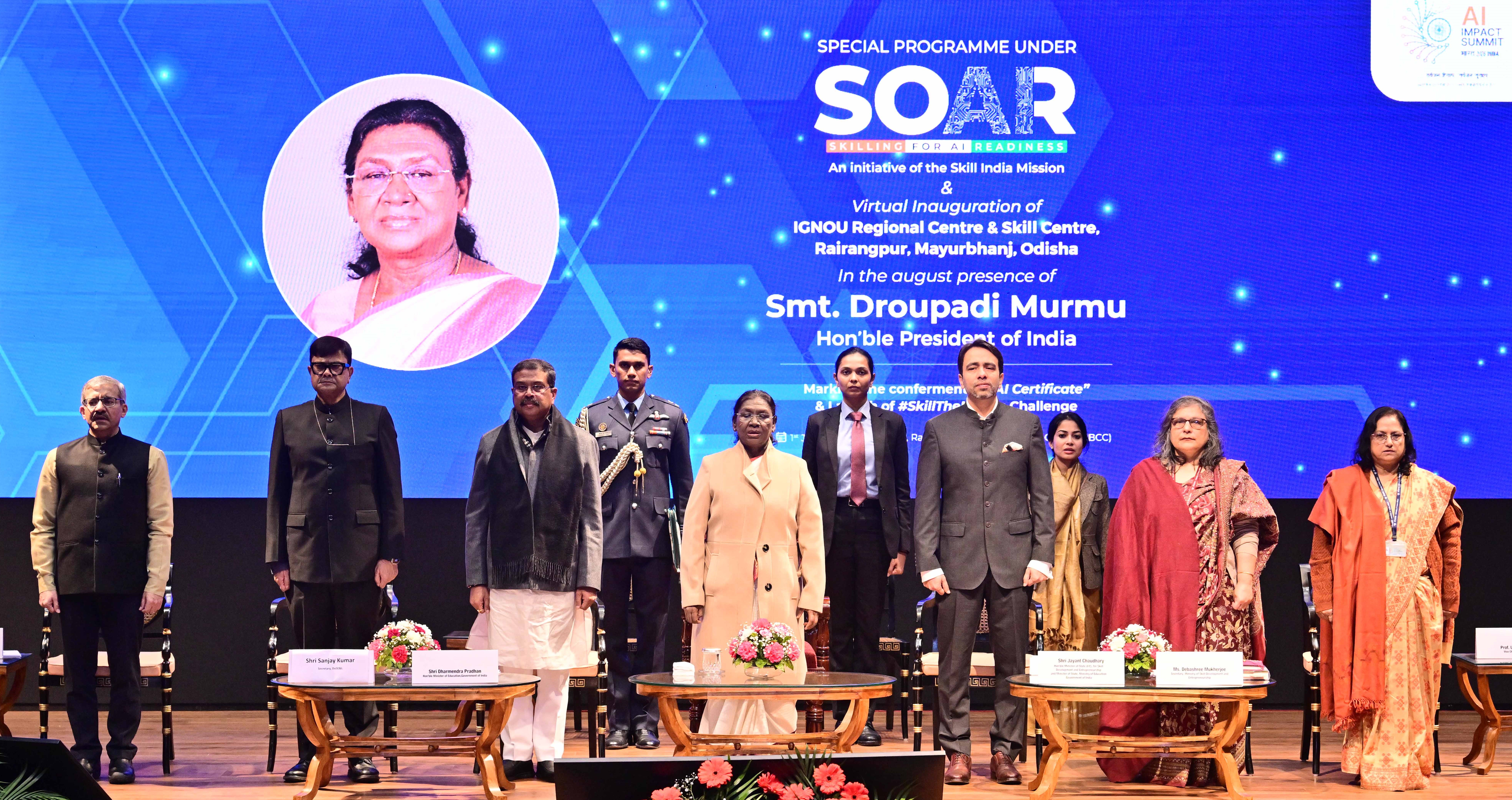 President Murmu calls for inclusive and future-ready AI ecosystem