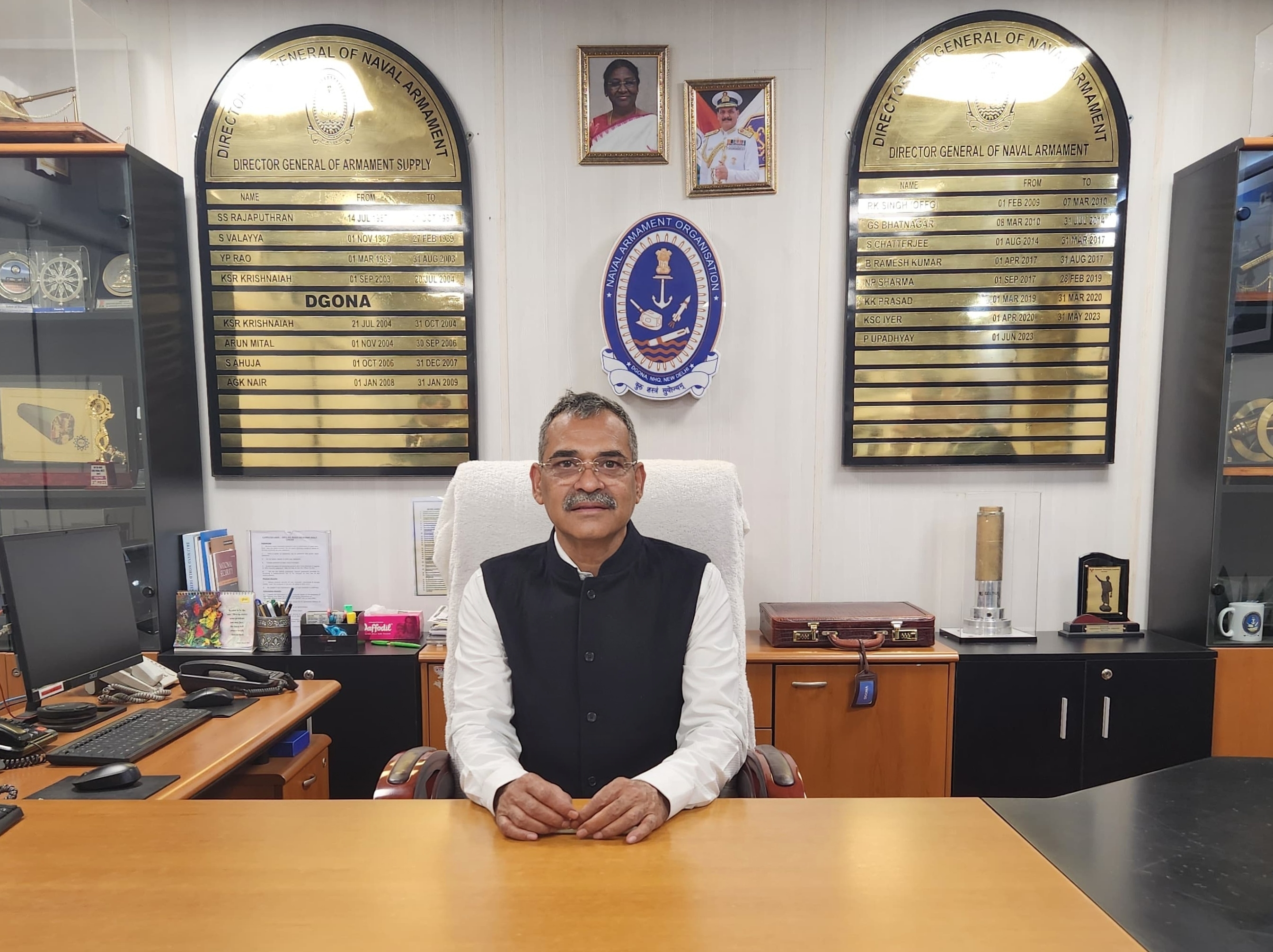 Divakar Jayant takes over as Director General of Naval Armament