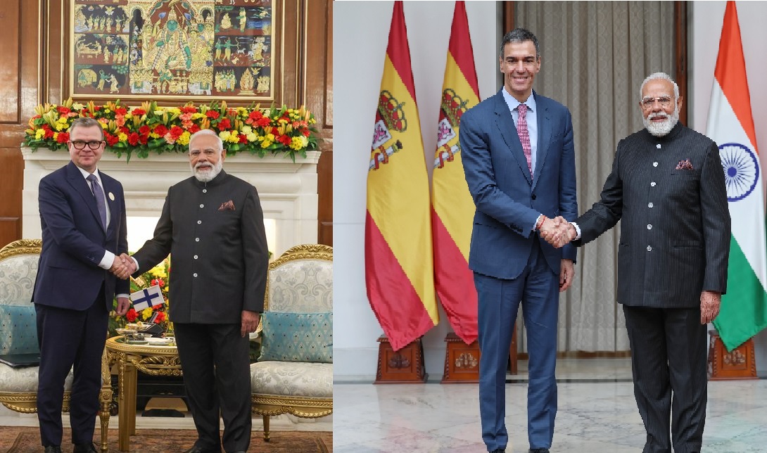 Top world leaders meet PM Modi in New Delhi