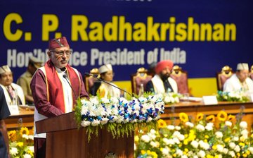 Vice-President Radhakrishnan highlights India’s equitable COVID response, lauds Vaccine Maitri initiative