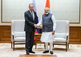 PM Modi meets Russian Foreign Minister Sergey Lavrov