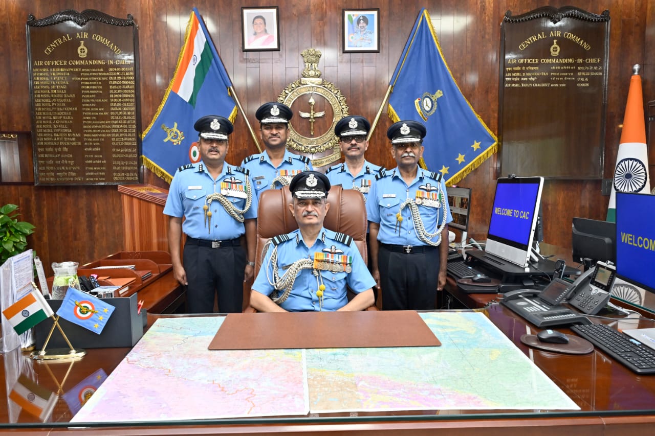 Air Marshal Tarun Chaudhry assumes charge as Air Officer Commanding-In-Chief, Central Air Command
