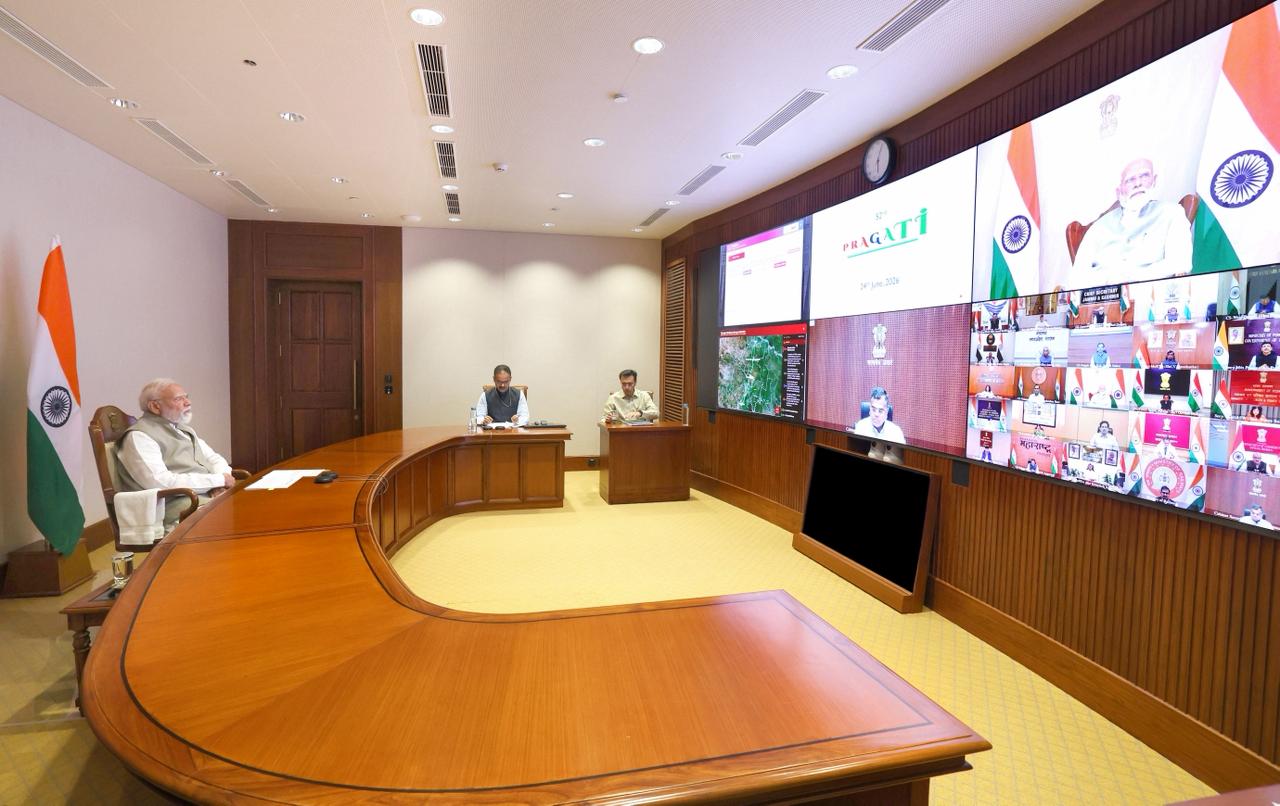 PM Modi chairs PRAGATI meeting