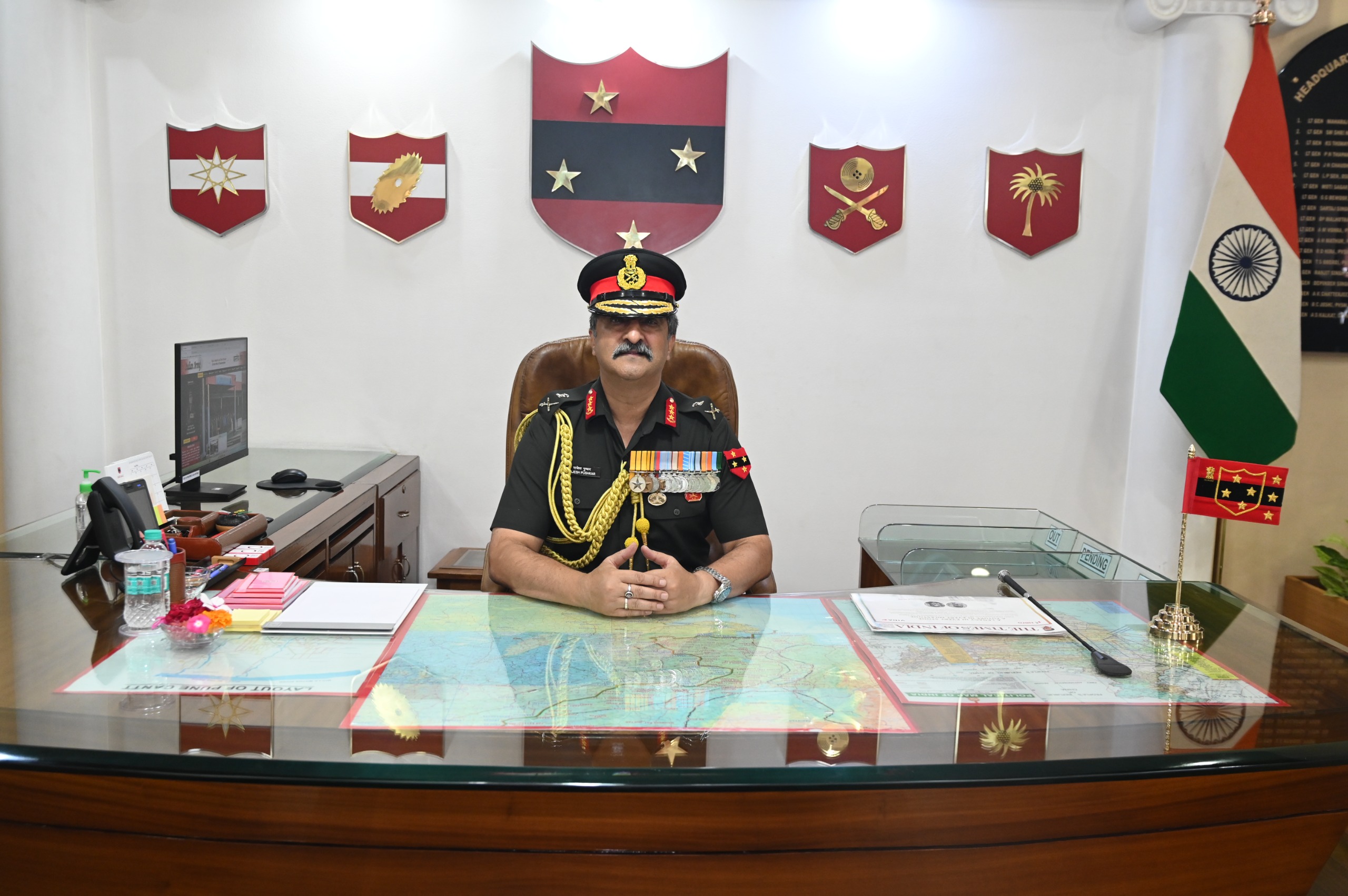 Lt Gen Rajesh Pushkar assumes Command of Southern Command