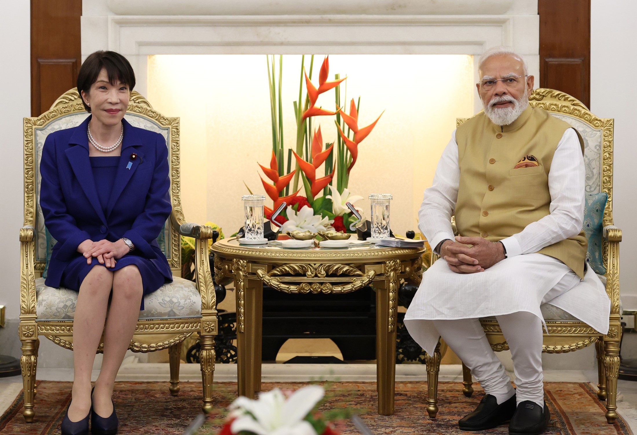 PM Modi holds bilateral talks with his Japanese counterpart Takaichi on her maiden visit to India