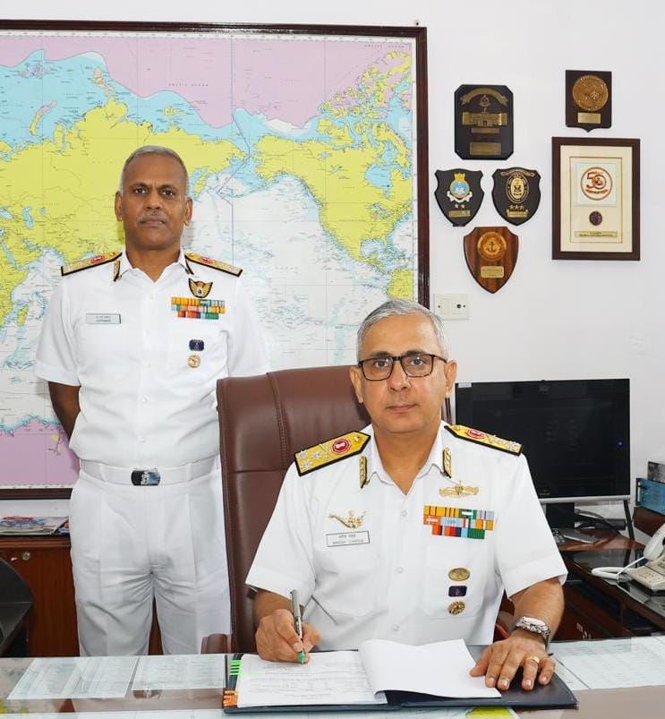 Vice Admiral Manish Chadha assumes charge as Director General, Naval Operations