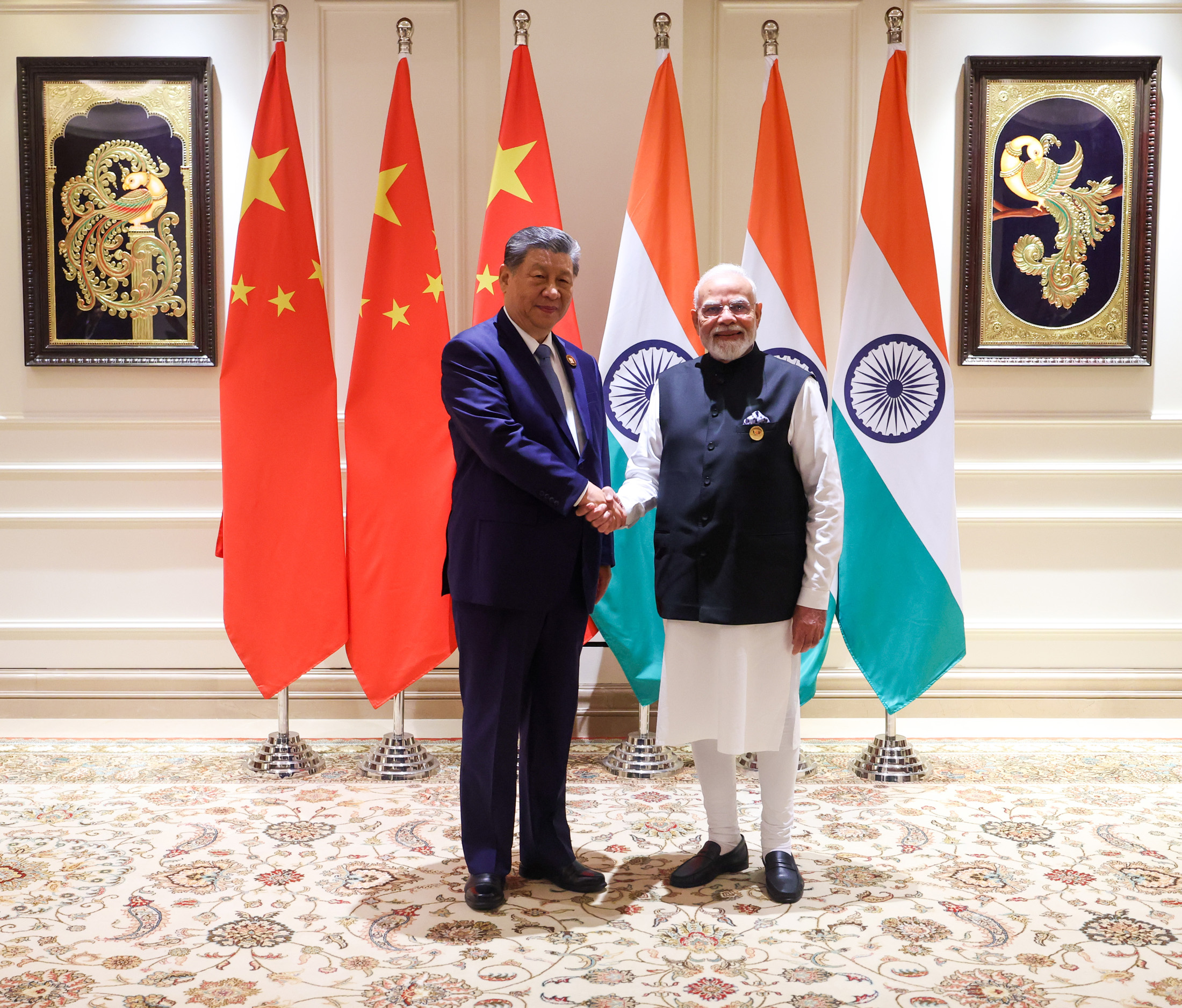 PM Modi holds bilateral talks with Chinese President Xi Jinping