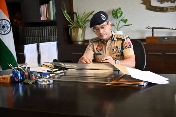 Gaurav Yadav, IPS assumes charge as DGP, Punjab