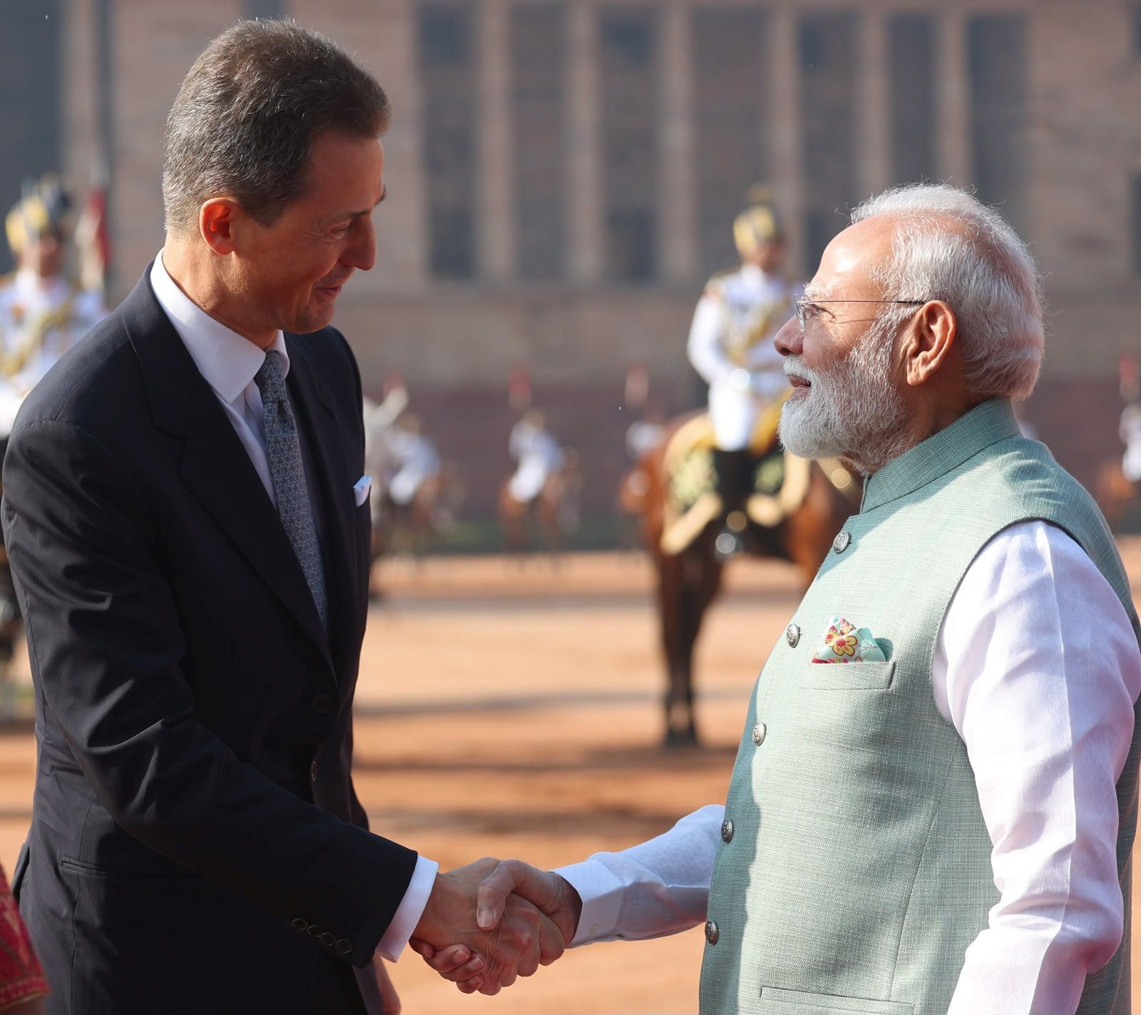 PM Modi meets Hereditary Prince Alois of Liechtenstein