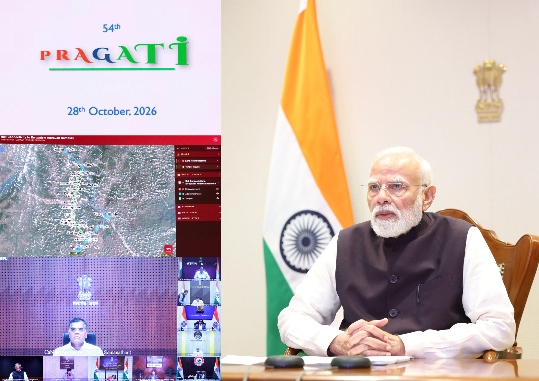 PM Modi chairs PRAGATI meeting